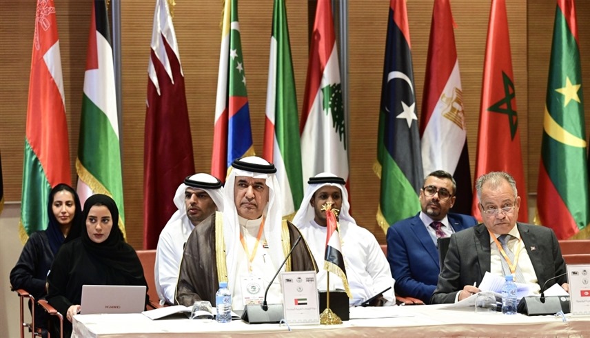 وفد الشعبة البرلمانية الإماراتية المشارك في اجتماع الجزائر (إكس)