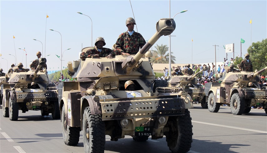 استعراض للجيش الموريتاني (أرشيف)
