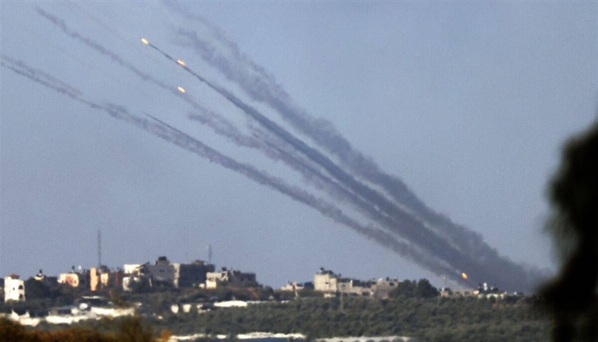 صواريخ من غزة في طريقها إلى جنوب إسرائيل (أرشيف)