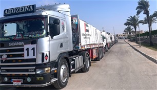ضمن الفارس الشهم 3.. دخول 12 شاحنة مساعدات إنسانية إلى غزة