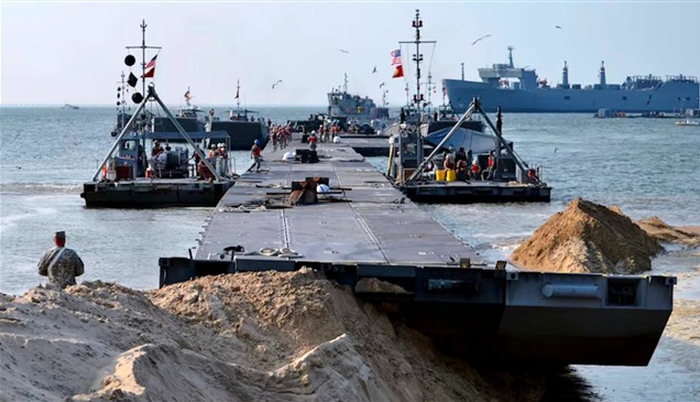 البنتاغون: المنصة البحرية في غزة سيبدأ تشغيلها "في الأيام المقبلة"