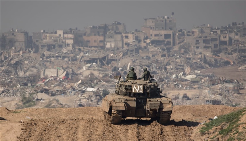 قوات إسرائيلية في غزة (د ب أ)