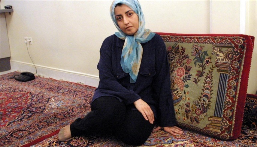 الناشطة الإيرانية نرجس محمدي (أرشيف)