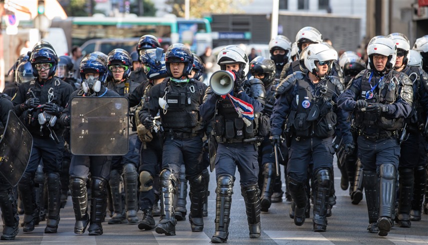 قوات الأمن الفرنسية (إكس)