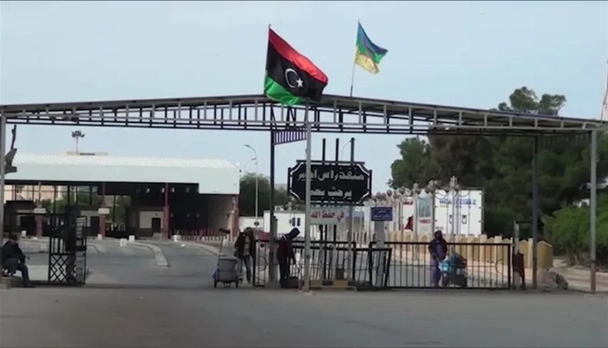 منفذ رأس اجدير على الحدود الليبية التونسية (أرشيف)
