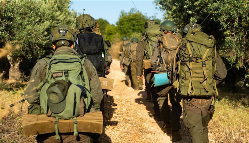 تدريبات للجيش الإسرائيلي على الحدود مع لبنان (إكس)