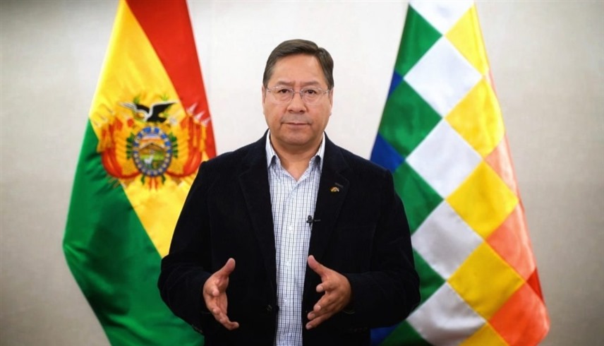 الرئيس البوليفي لويس آرسي (إكس)