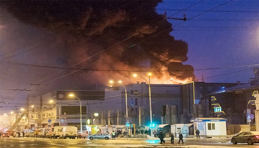 حريق سابق في روسيا (أرشيف)