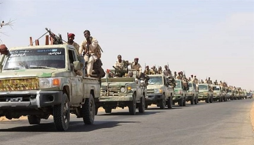  قافلة عسكرية للدعم السريع في السودان (أرشيف)