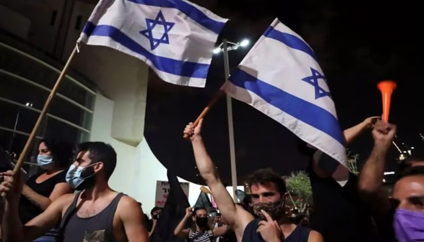 إسرائيليون يتظاهرون ضد نتانياهو (أرشيف)
