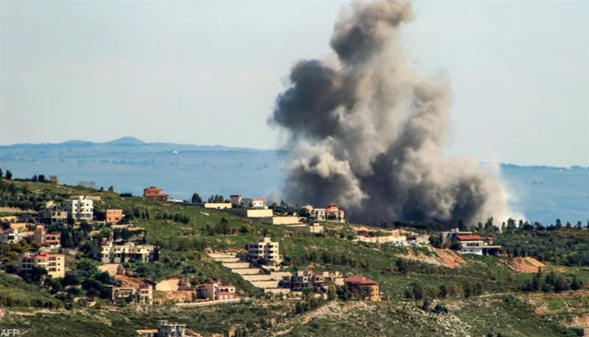 دخان قصف في إسرائيل. (أرشيف)
