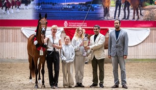 اختتام البطولة الخامسة لكأس الإمارات العالمي لجمال الخيل العربية