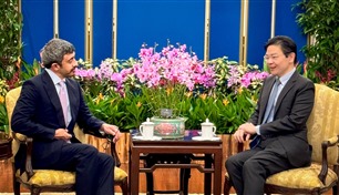 عبدالله بن زايد ورئيس وزراء سنغافورة يبحثان تعزيز التعاون