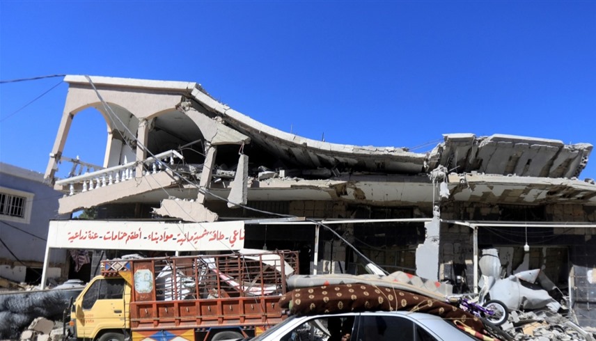 منزل دمره قصف إسرائيلي بجنوب لبنان