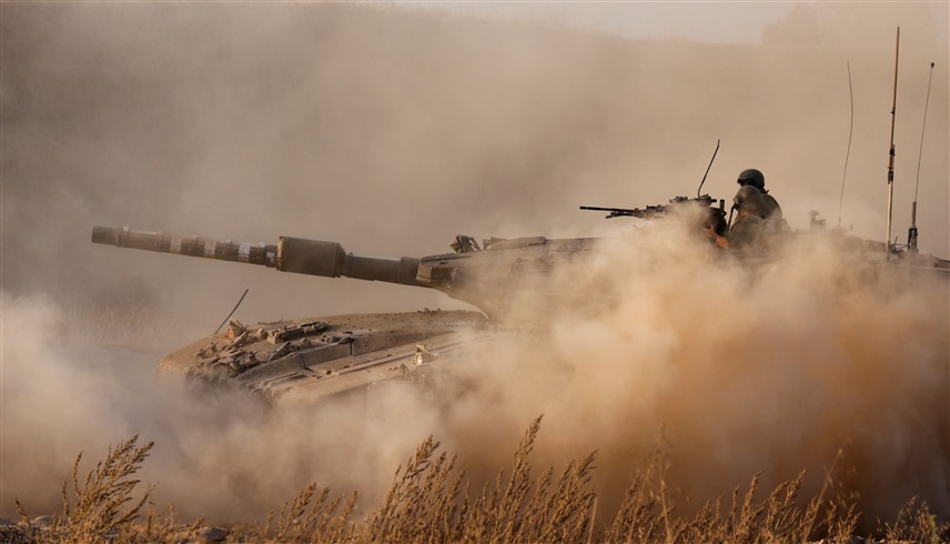 دبابة إسرائيلية على تخوم غزة (أرشيف)