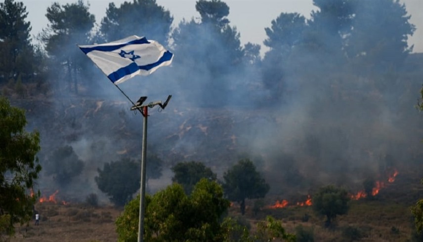 اندلاع حريق في شمال إسرائيل بعد قصف من حزب الله اللبناني (أرشيف)