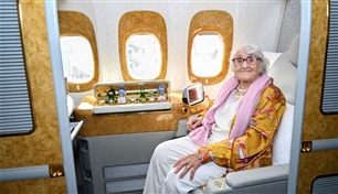 معمرة جزائرية عمرها 101 عام مثمنة خدمات طيران الإمارات: "أتمنى العودة لزيارة دبي مجدداً"