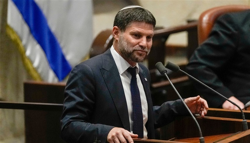 وزير المالية الإسرائيلي بتسلئيل سموتريتش (تايمز أوف إسرائيل)