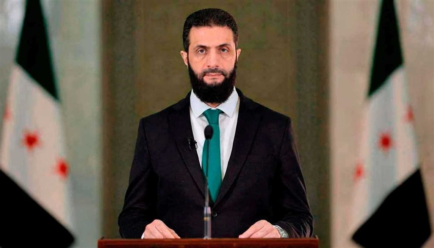 الرئيس السوري أحمد الشرع 