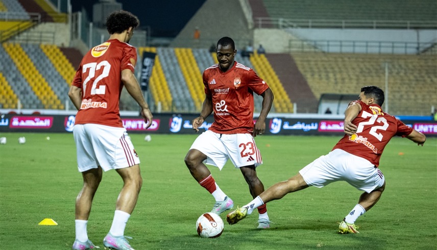 من تدريبات الأهلي  (إكس)