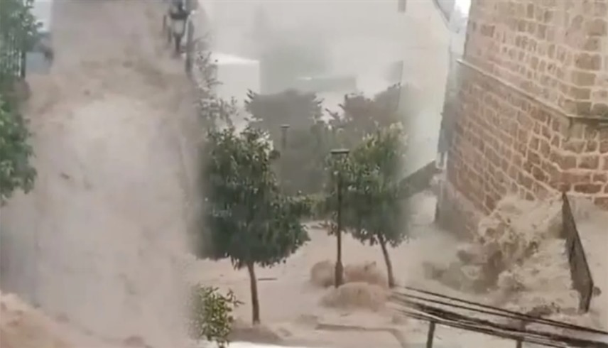 لقطات من الفيضان