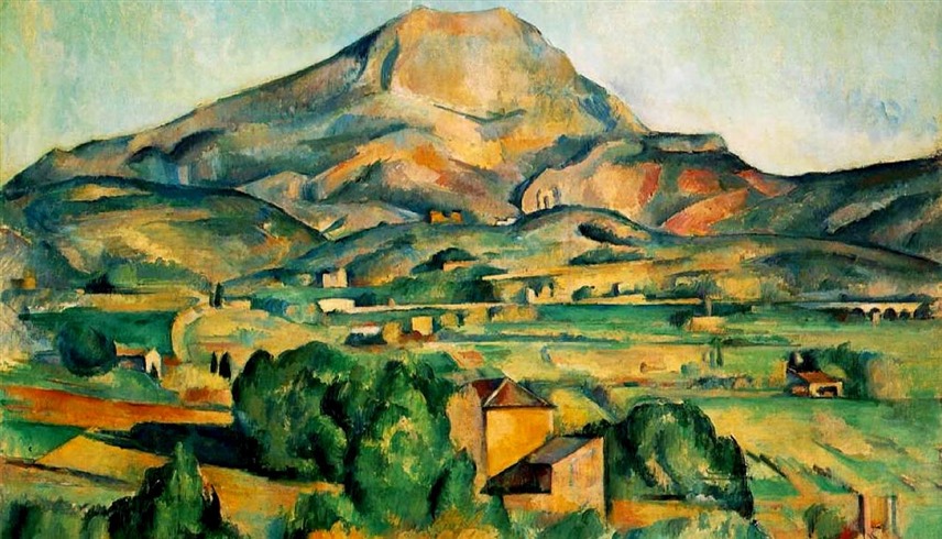 من لوحات سيزان (أرشيفية)
