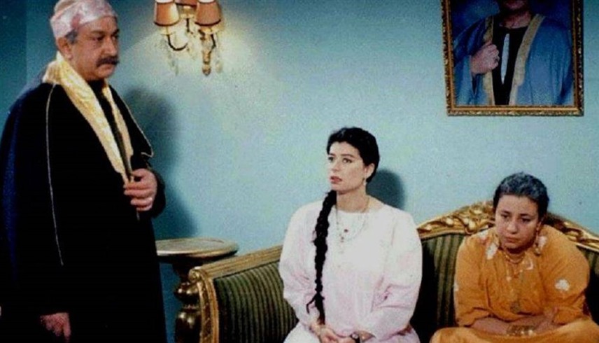 مشهد من مسلسل لن أعيش في جلباب أبي 
