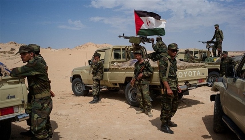 مسلحون من جبهة بوليساريو الانفصالية في الصحراء المغربية (أرشيف)