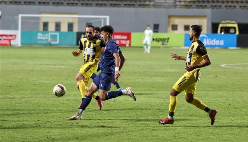 من مباراة إنبي والمقاولون العرب (فيسبوك)