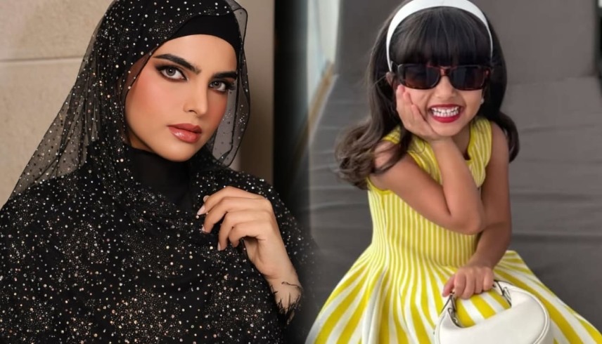سارة الودعاني وابنتها سكرة