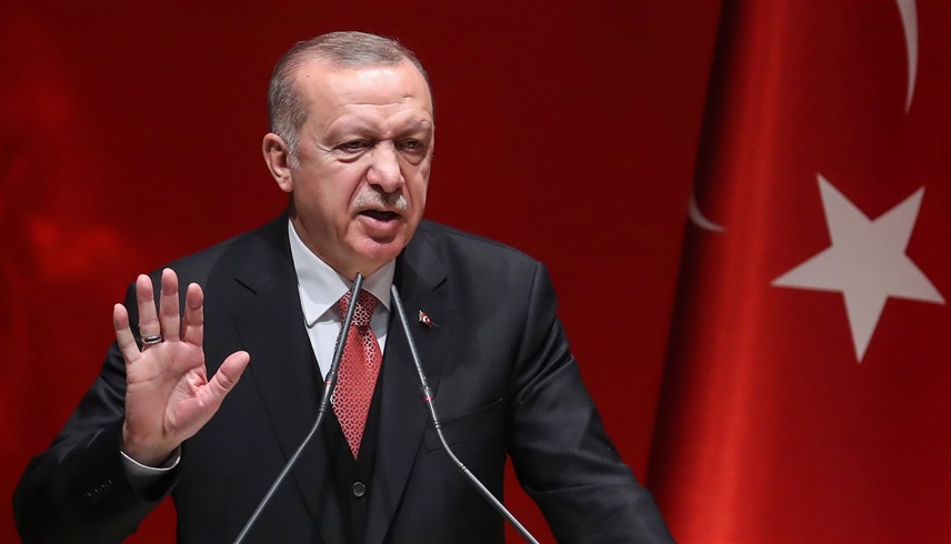 الرئيس التركي رجب طيب أردوغان (أرشيف)