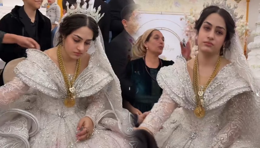 لقطات من فيديو العروس الحزينة