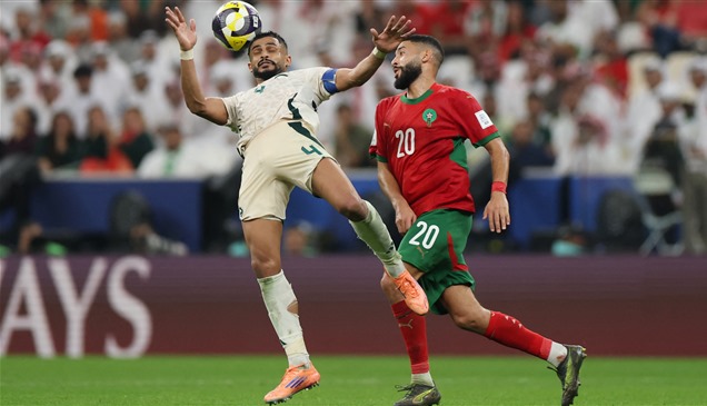 "أسود الأطلس" يفوز على "الأخضر" في قمة مونديالية بكأس العرب