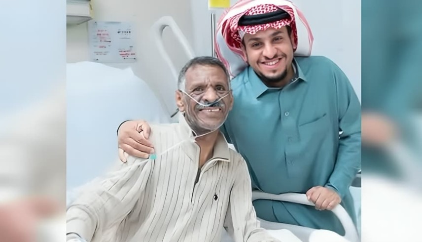 خالد الرفاعي وفيصل العيسى في المستشفى (إكس)