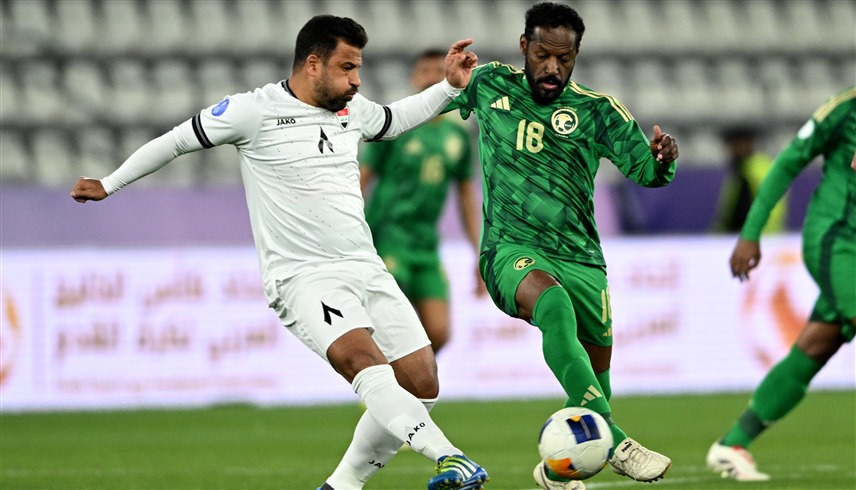 من لقاء السعودية والعراق (إكس)
