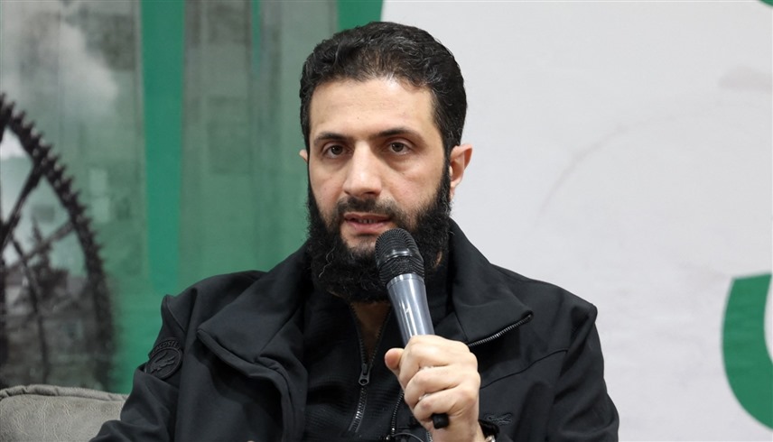 الرئيس السوري الانتقالي أحمد الشرع.
