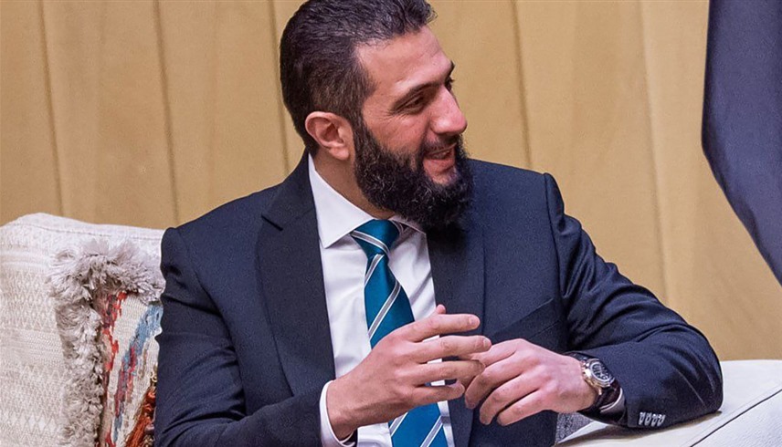 الرئيس السوري الانتقالي أحمد الشرع