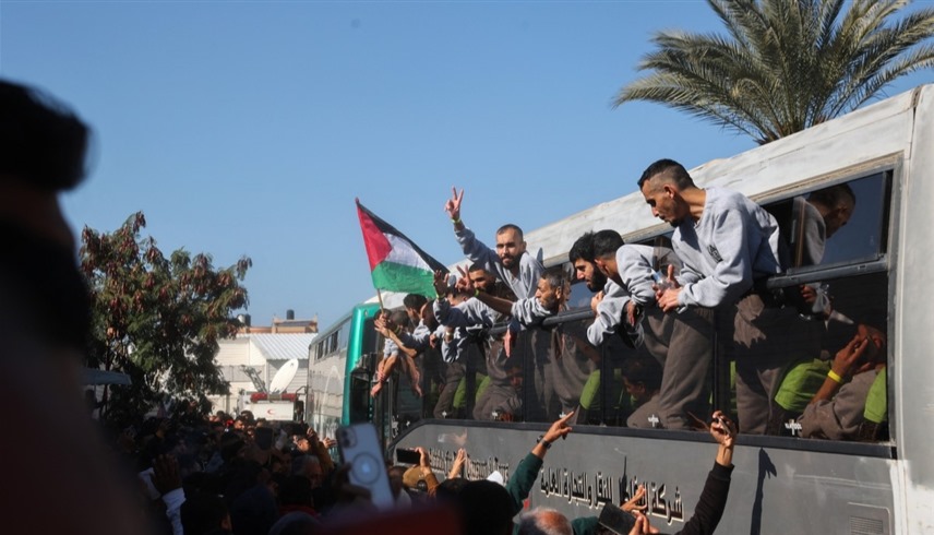 أسرى فلسطينيون محررون (أرشيف)