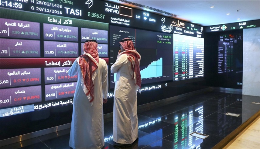 متداولان في بورصة الرياض (أرشيف)