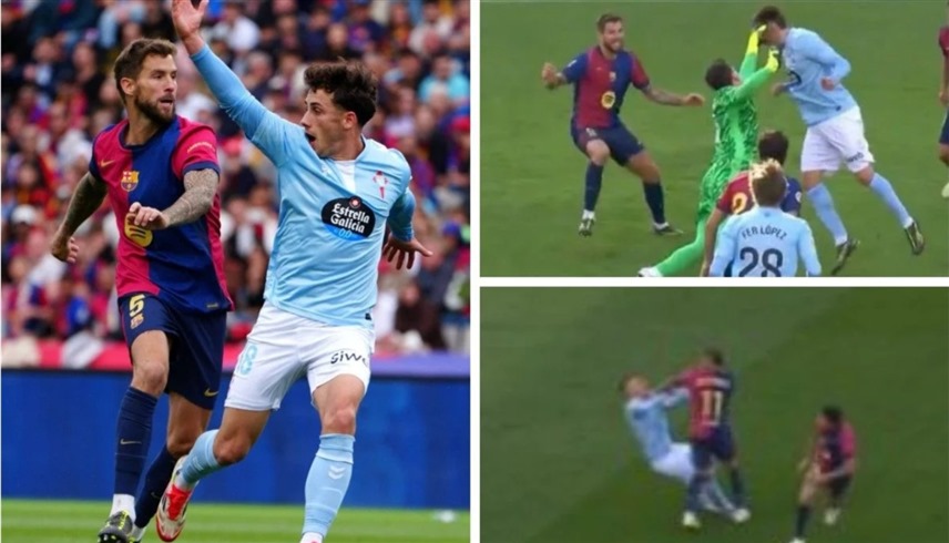 برشلونة وسيلتا فيغو (إكس) 