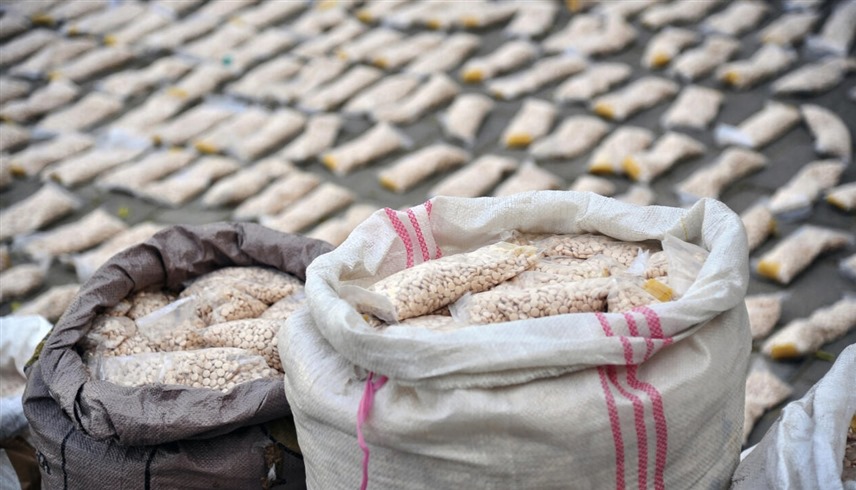 حبوب كبتاغون مصادرة (أرشيف)