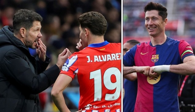 سيميوني يستعين بمهاجم برشلونة لتحفيز ألفاريز