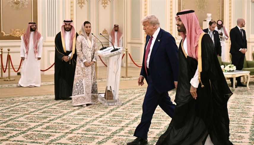 ولي العهد السعودي الأمير محمد بن سلمان والرئيس الأمريكي دونالد ترمب (أ ف ب)