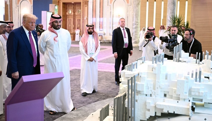 ولي العهد السعودي الأمير محمد بن سلمان والرئيس الأمريكي دونالد ترامب (أ ف ب)