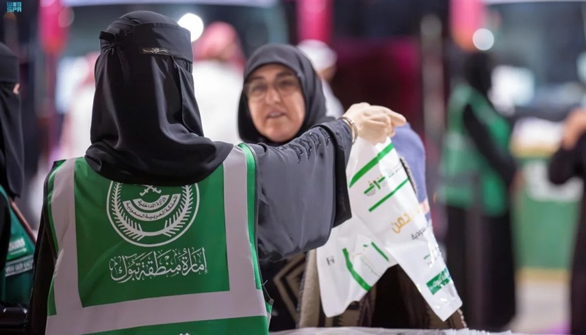 وصول 891 ألف حاج من خارج المملكة العربية السعودية حتى أمس الجمعة (واس)