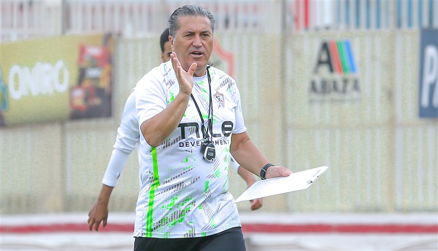 مدرب الزمالك بيسيرو (إكس)