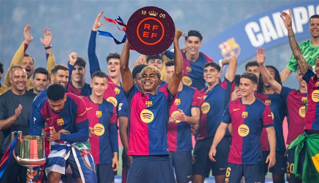 مستقبل يامال في برشلونة.. لابورتا يكشف آخر التطورات