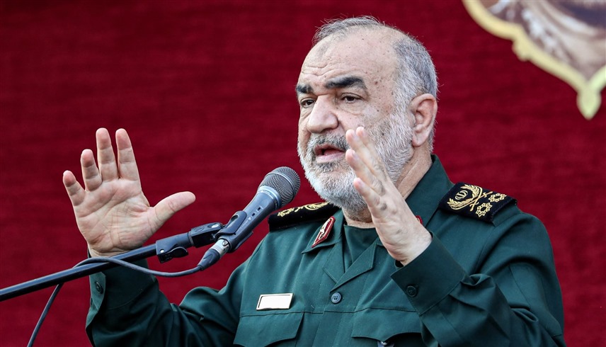 قائد الحرس الثوري الإيراني حسين سلامي (إكس)