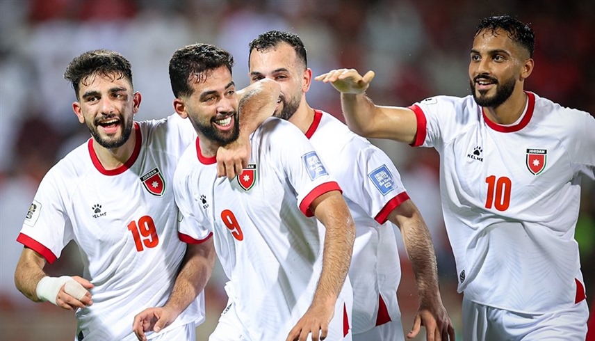من مباراة عمان والأردن (إكس)
