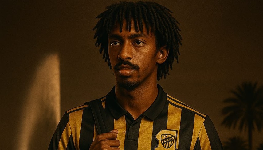 لاعب الاتحاد الجديد محمد هزازي (إكس)